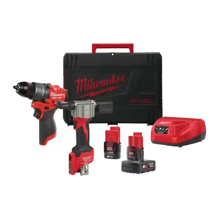 Actie | Milwaukee M12™ promo powerpack FPP2D2-422X