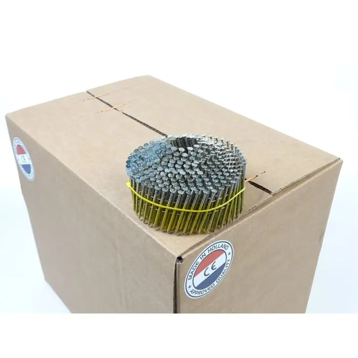 Nieuw - Coilnails 2.1x45 ring/galva (prijs per 10.500 )