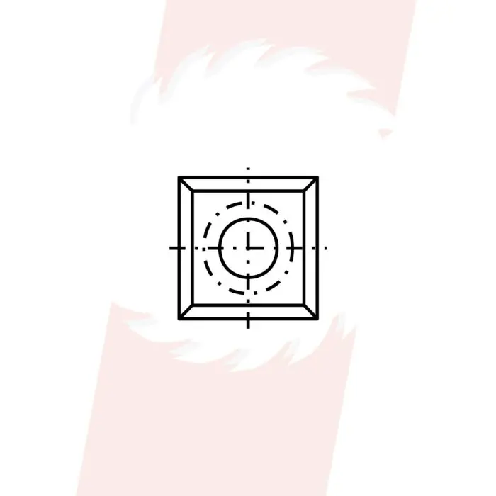 Wisselmes 14x14x2 Z=4 30° (10st.) - Nog enkele stuks