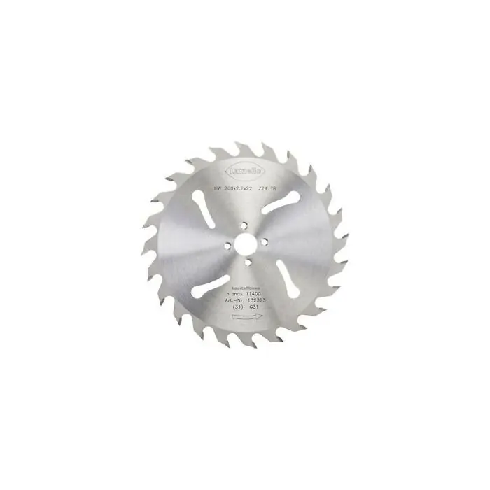 Topprijs - Lamello HW-zaagblad Z24, 4nl ⌀ 200 x 2,2 mm Tanga Delta