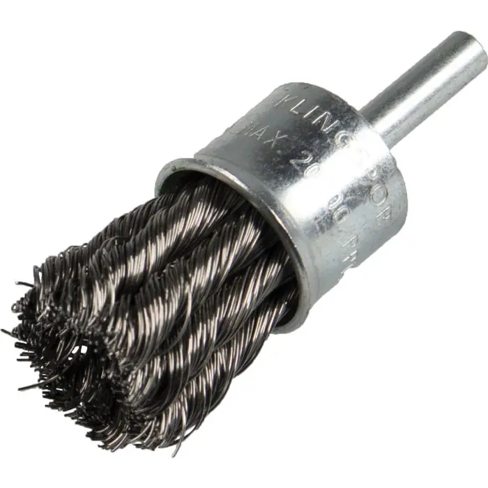 Klingspor - BPS 600 Z - Penseelborstel met stift - 30 x 6mm - Staal | Prijs verlaagd