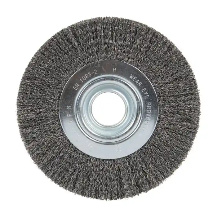 Voeg toe aan winkelwagen - Klingspor - BR 600 W - Borstelwiel - 178 mm - gegolfd RVS draad