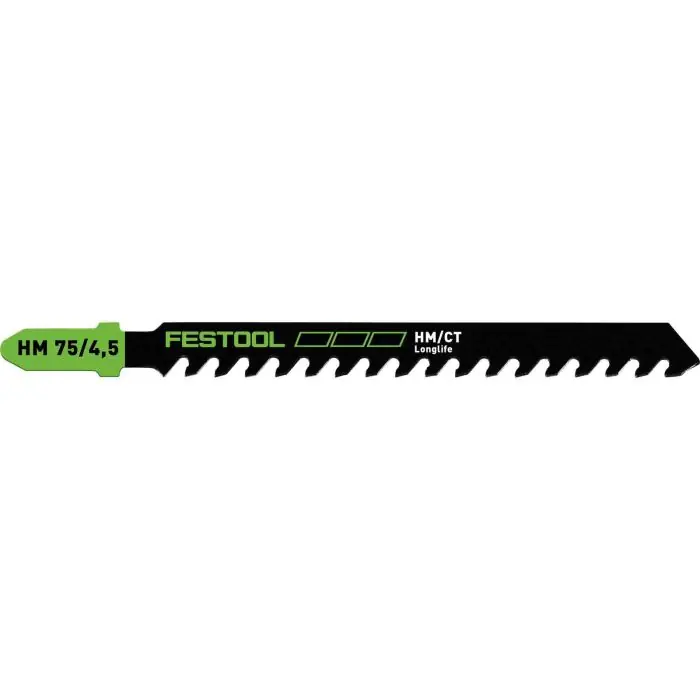 Festool Decoupeerzaagblad HM 75/4,5 BUILDING MATERIALS ABRASIVE MATERIALS | Nieuw binnen
