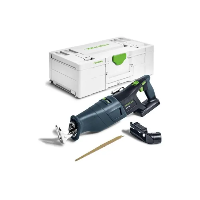 Klaar voor verzending | Festool - RSC 18 EB-Basic - accu-reciprozaagmachine