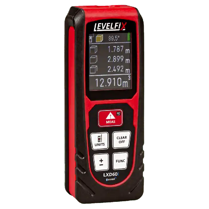 Aanbieding loopt bijna af | Levelfix LXD60i digitale afstandsmeter 60M