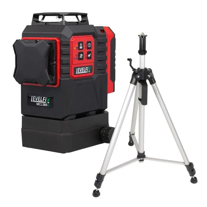 Bespaar nu | Levelfix - MCL380G - Servo 3D Lijnlaser Groen + Statief 2.0M