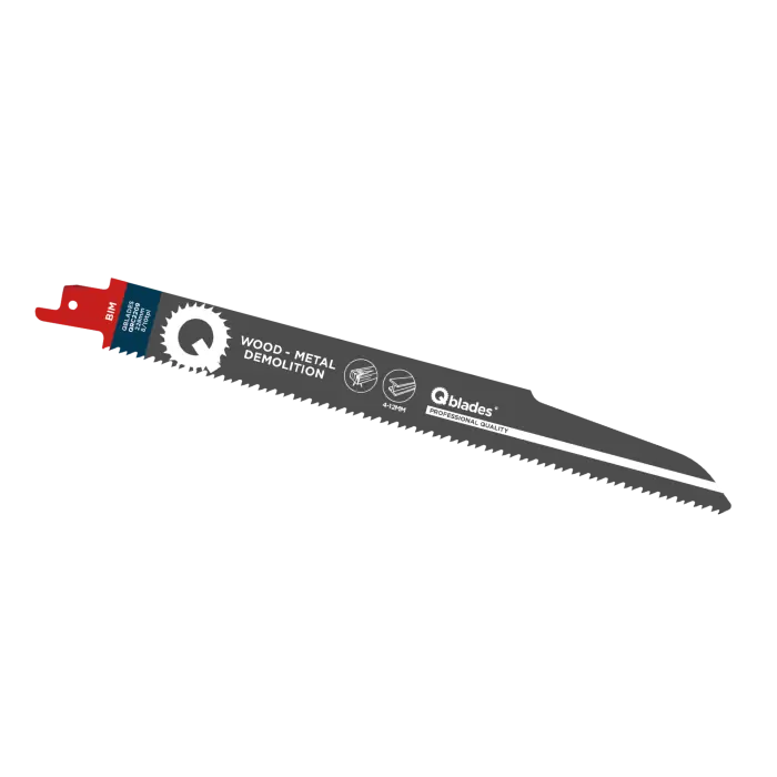 Alleen vandaag | Qblades QRC1214 – Reciprozaagblad 230 mm, 6 TPI