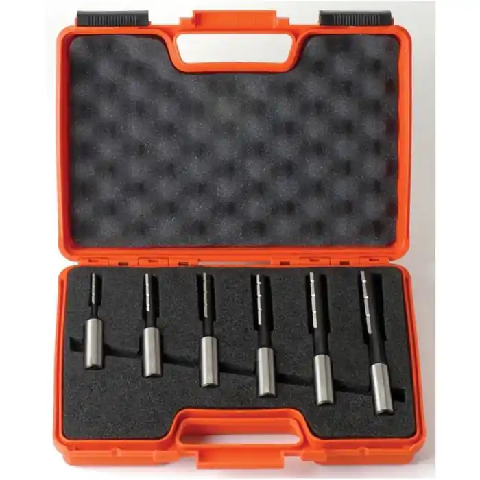 Bestelbaar - CMT - Set van 6 langgatboren - S=16x50mm Z2 - RH (rechtsdraaiend) HL