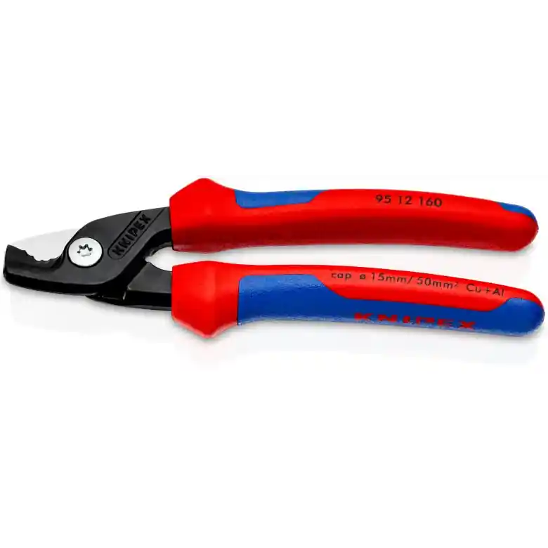 Shop nu - KNIPEX kabelschaar getrapte snijrand 160mm