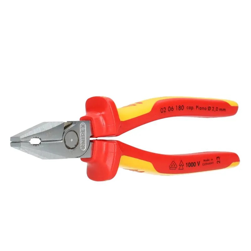 Bespaar nu | KNIPEX combinatietang kracht VDE 180mm