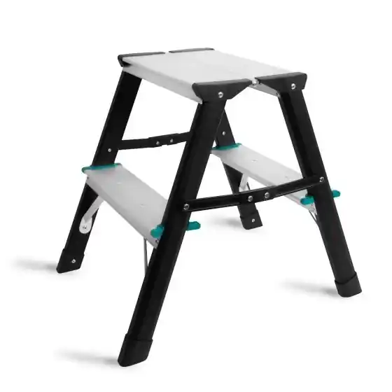 Slechts tijdelijk - VONROC dubbele trap PRO 2 treden antislip max 150kg 43cm