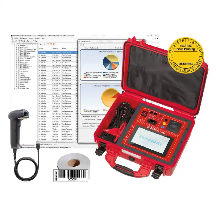 Benning apparatentesterset ST 755+ voor elektrische en -medische apparaten | Nieuw in het assortiment