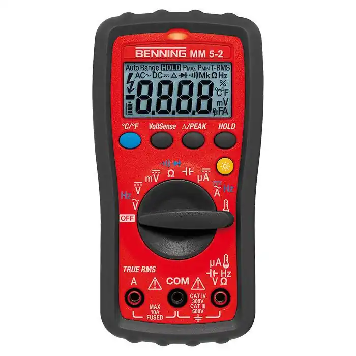 Vanaf nu beschikbaar - Benning MM 5-2 digitale multimeter TRUE RMS