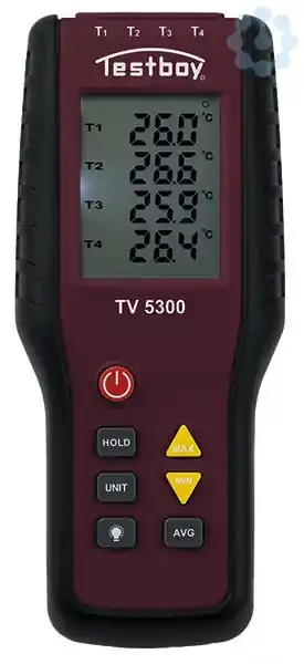 Testboy digitale 4-kanaals thermometer | Gratis retourneren