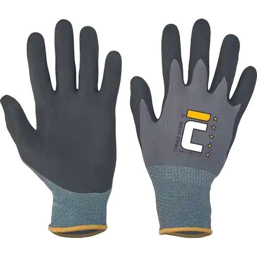 Cerva Nyroca Maxim nylon flex handschoen met nitril foam coating maat 8 - Extra voordeel