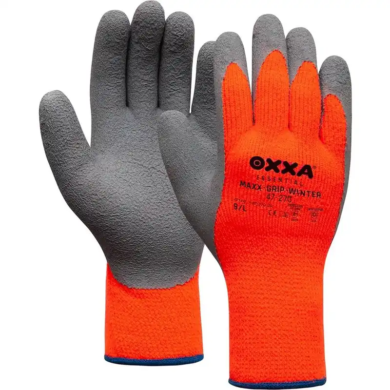 OXXA Maxx-Grip-Winter 47-270 nylon winter handschoenen met latex coating - maat 10 | Nieuw product
