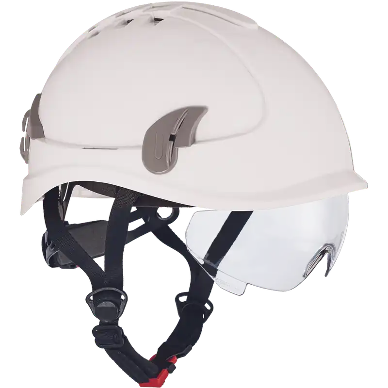 Cerva Alpinworker veiligheidshelm geventileerd met instelbare maat 53-66 cm - wit - Topdeal