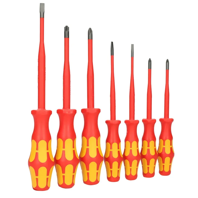 Aanrader - Wera schroevendraaierset geïsoleerd 1000V 7-delig 2x PH 2x PZ 3x sleuf