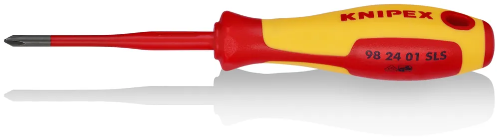 Nu beschikbaar | KNIPEX schroevendraaier plus-minus PH Slim