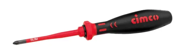Cimco kruiskopschroevendraaier SLIM PZ1 1000V VDE 165mm - Topdeal