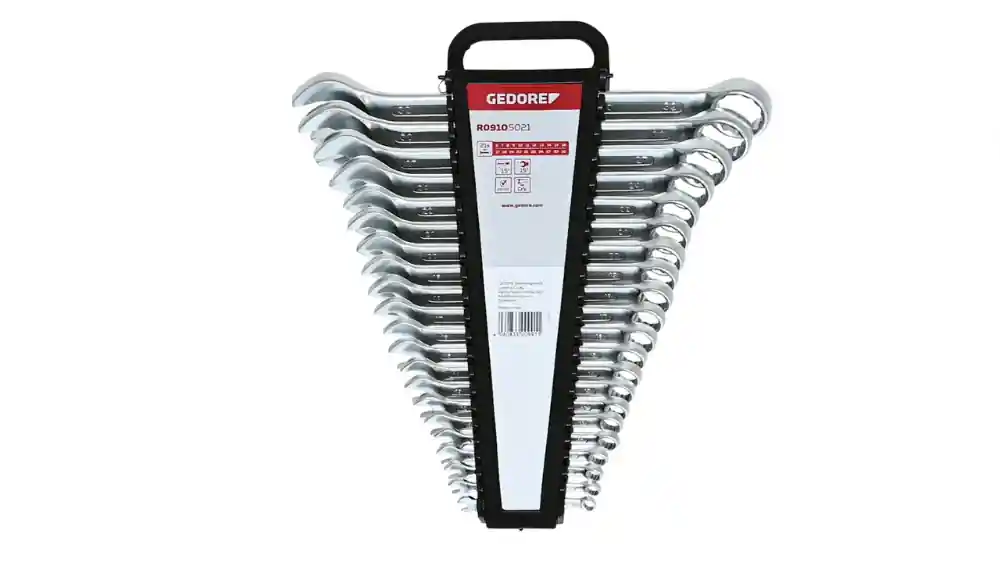 GEDORE steeksleutelset 6-32mm verchroomd set 21-delig | Net binnen