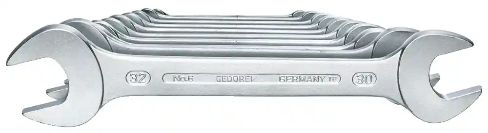 GEDORE steeksleutelset 6-32mm verchroomd set 10-delig - Topproduct