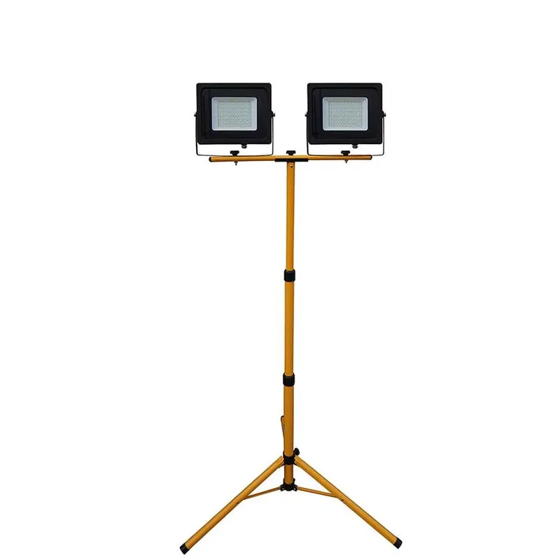 Outlet | Simon LED bouwlamp 2x50W 4250lm 6500K met statief IP65