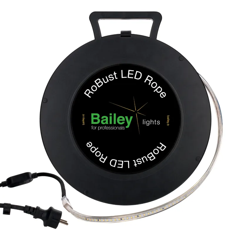 Bailey RoBust LED rope plus roll2go 9W/m 830lm/m 120LEDs/m 6500K IP65 - 10 meter op haspel - Direct bestellen