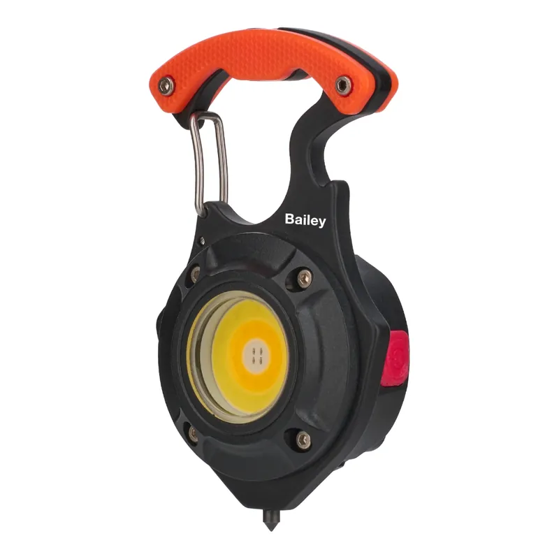 Extra korting - Bailey RoBust LED zaklamp sleutelhanger 5W 500lm wit+rood IP44 oplaadbaar