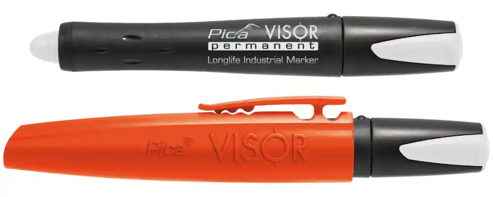 Klantfavoriet - Pica Visor permanent marker 990/52 - wit