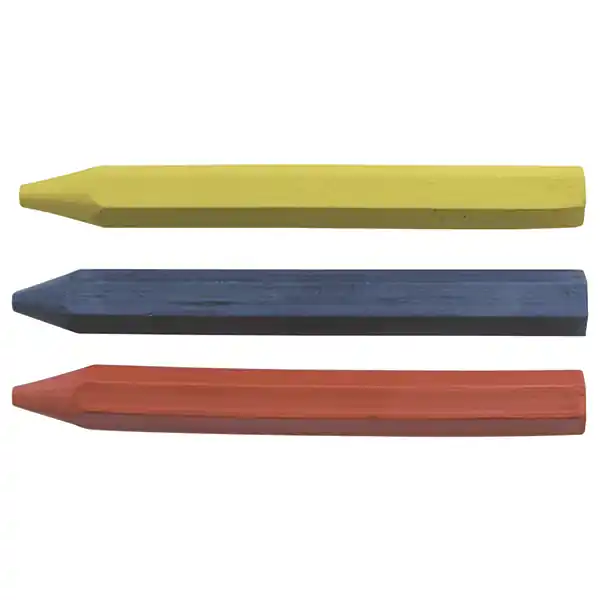 Haupa markeerkrijt blauw - per 12 stuks | Uitverkoop