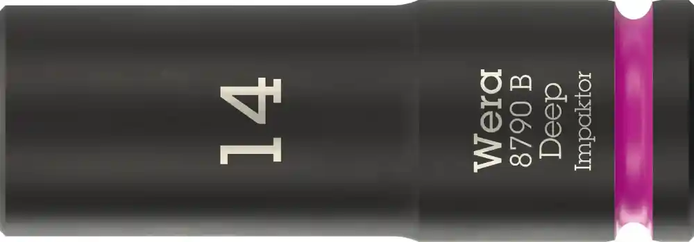 Wera 8790 B Impaktor Deep dop 3/8" aandrijving 14mm | Scherp geprijsd