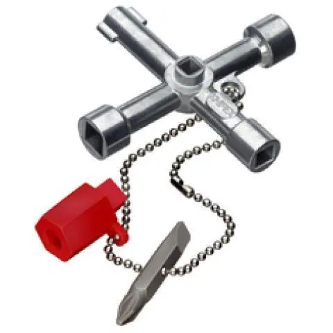 Zeer goed beoordeeld - KNIPEX schakelkastsleutel 5/6/8/9mm 76mm