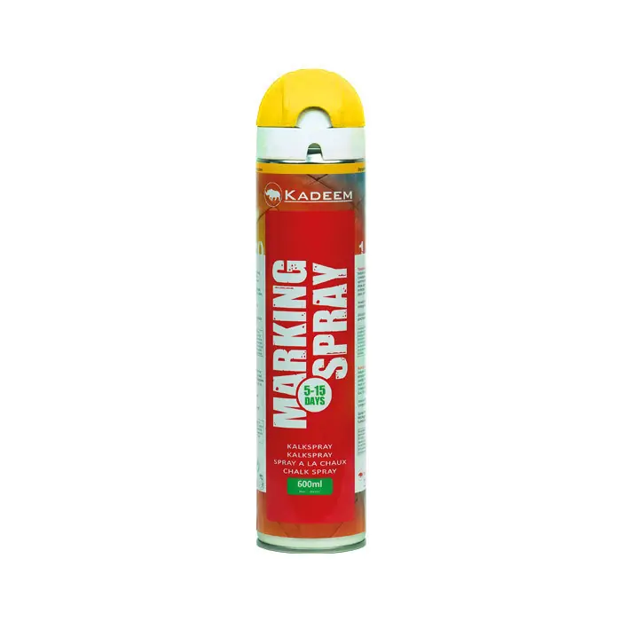 Kadeem tijdelijke markeerspray 600ml Geel | Nog enkele stuks