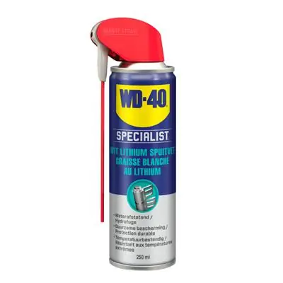 WD-40 wit lithium spuitvet Smart spray Specialist 250ml | Topprijs