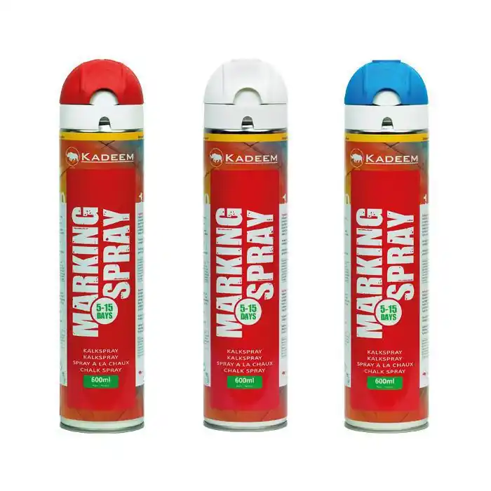 Kadeem tijdelijke markeersprayset rood, wit en blauw | Actieprijs