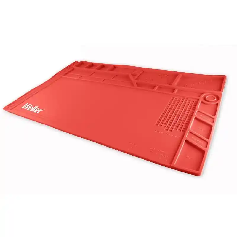 Rechtstreeks van de fabrikant - Weller siliconen mat voor soldeerstation 55x35cm Groot