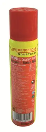 Direct beschikbaar - Rothenberger gasvulling propaan/butaan 25/75 Rofill Super 100ml