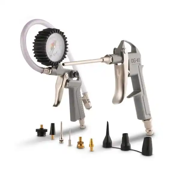 Speciale deal - PowerPlus pneumatisch blaaspistool set