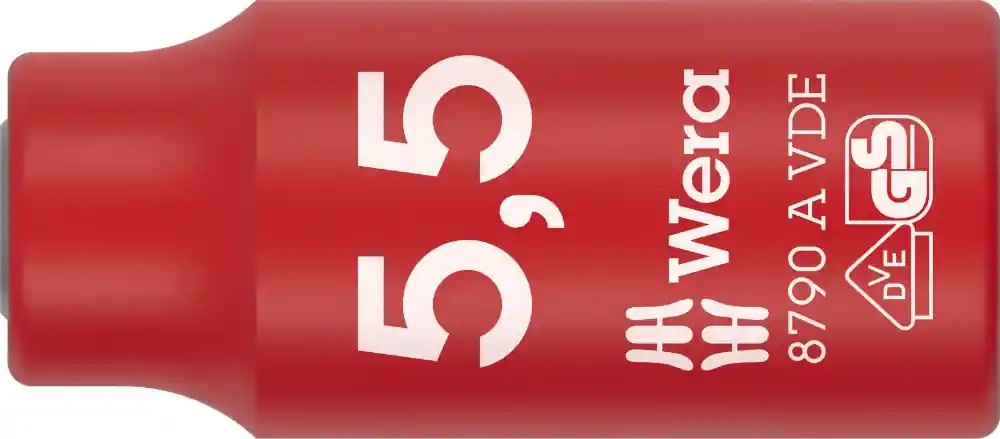 Premium | Wera 8790 B VDE Zyklop dop geïsoleerd 5,5mm