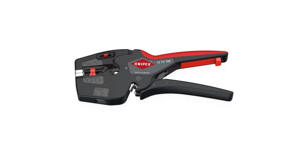 KNIPEX NexStrip striptang (Zwart/rood) - Nieuw binnen
