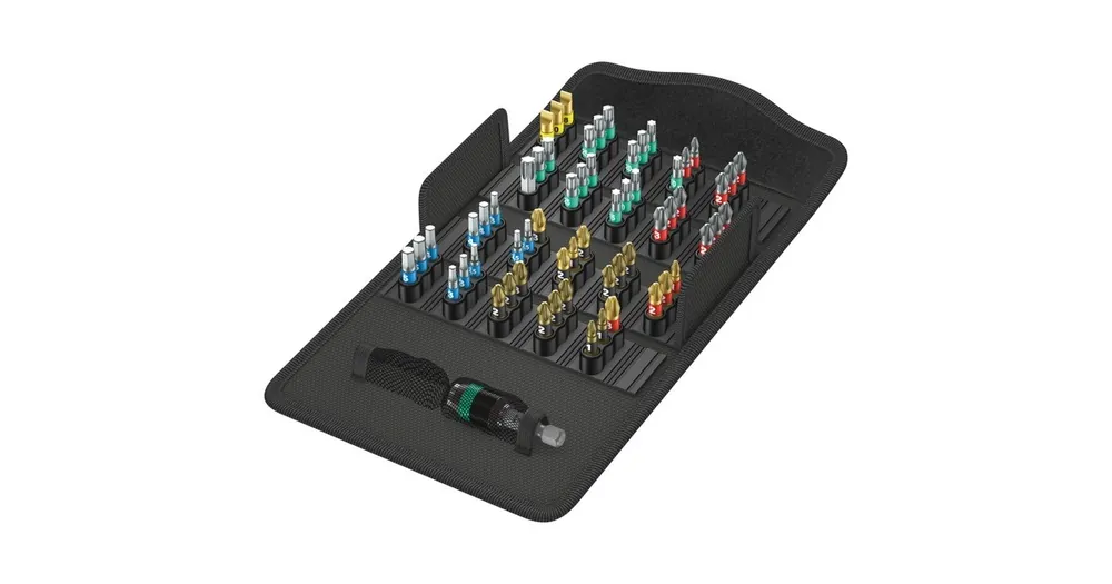 Snelle verzending - Wera Bit-Safe 61 BiTorsion 1 bitset (61-delig)