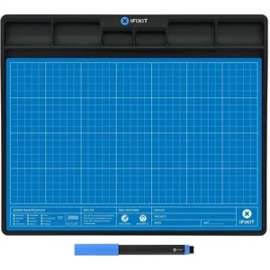 Bestel vandaag - iFixit Fixmat beschermingsmat (Blauw/zwart)