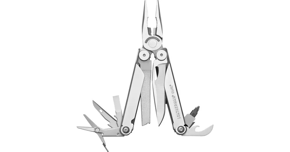 Favoriet van klanten - Leatherman Curl multitool (Roestvrij staal)