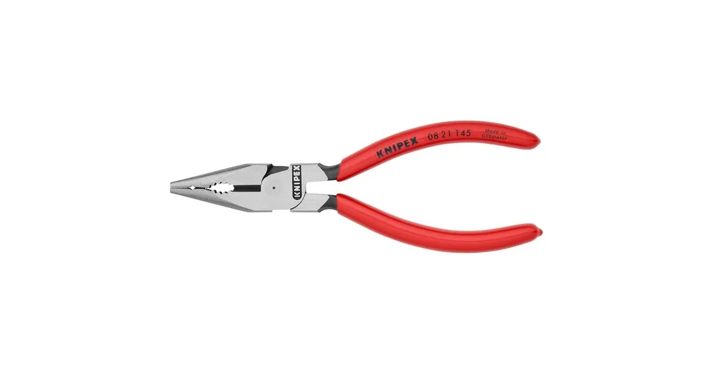 KNIPEX Spitse Combinatietang 0821145 (Rood) - Zeer goed beoordeeld