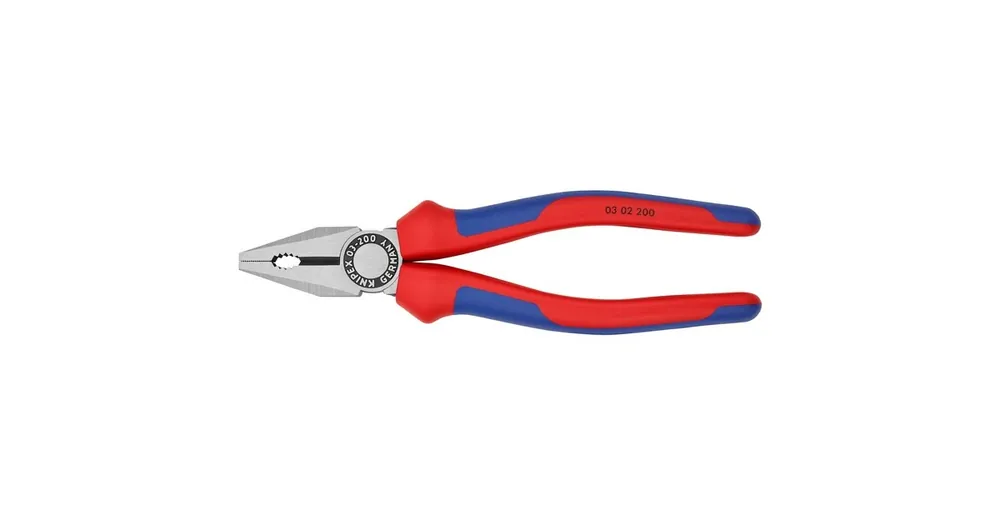 KNIPEX Combitang 03 02 200 combinatietang (Blauw) - Profiteer nu