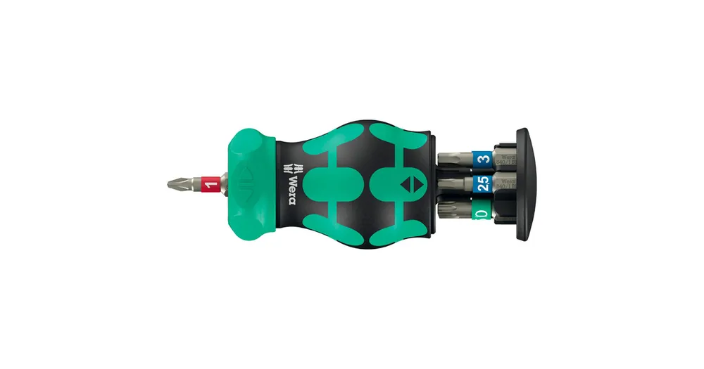 Wera Bicycle Set 5, 7‑delig bitset (Zwart/groen) | Op = op
