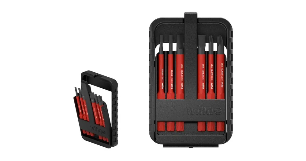 Hoge kwaliteit - Wiha Bitset slimBit electric 43160 (Rood)