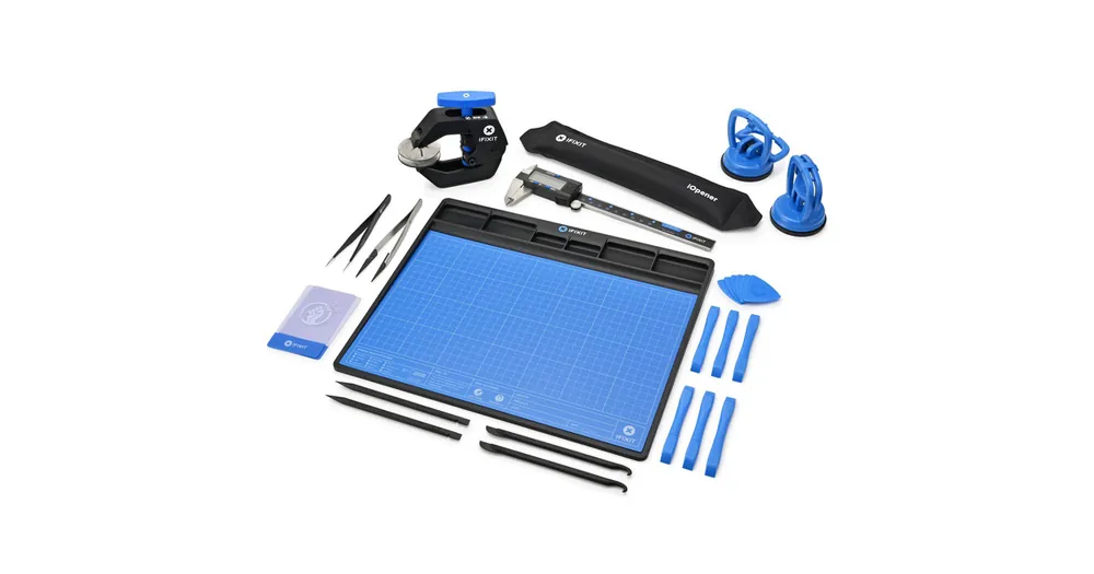 iFixit Pro Tech Disassembly Module gereedschapsset (Zwart/blauw) | Dagdeal