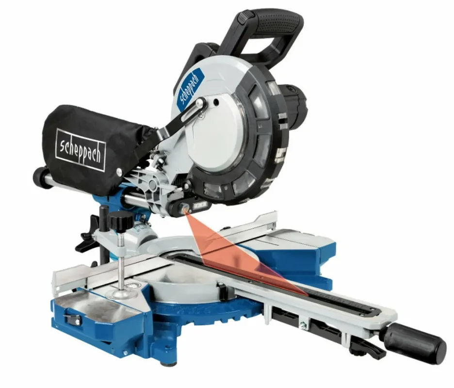 Scheppach HM216 Afkortzaag - 2000W - 216mm | Net gelanceerd